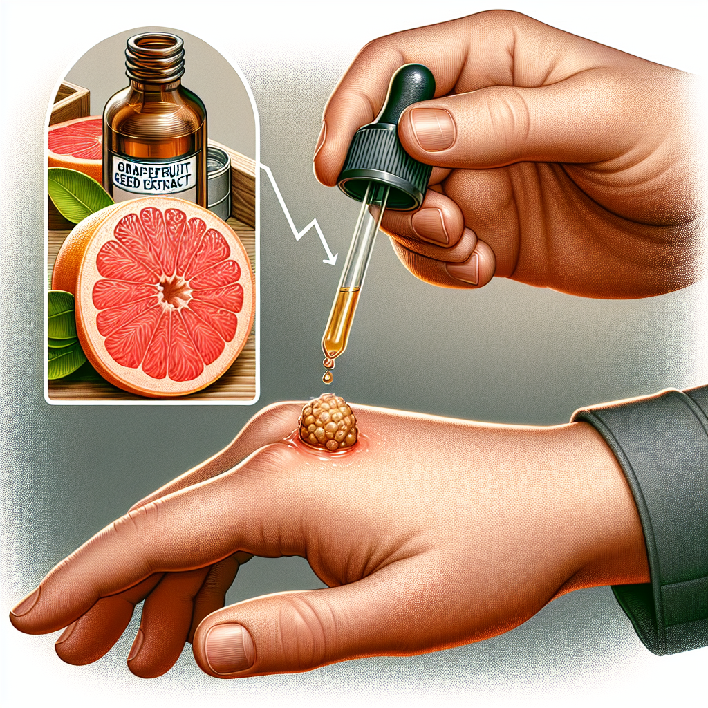 Grapefruitkernextrakt gegen Warzen