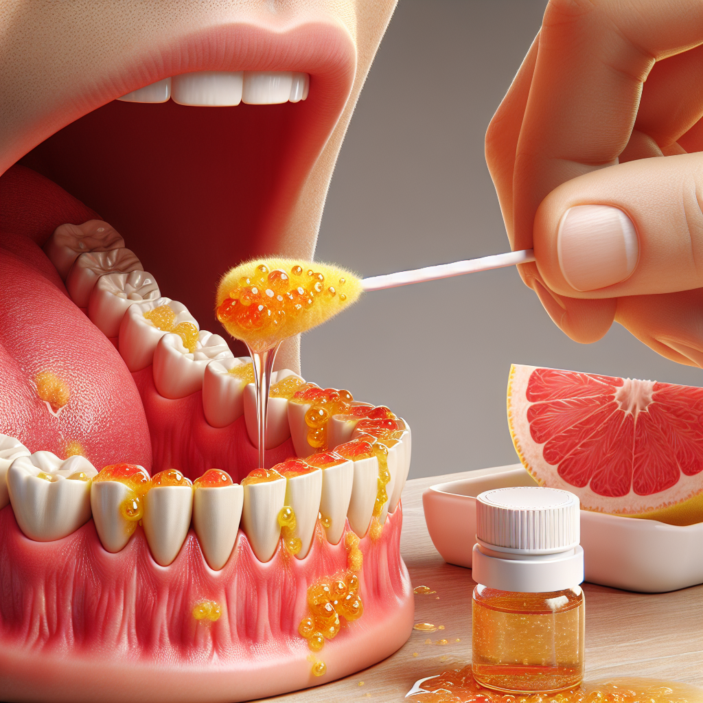 grapefruitkernextrakt bei zahnfleischentzuendung - mundgesundheit
