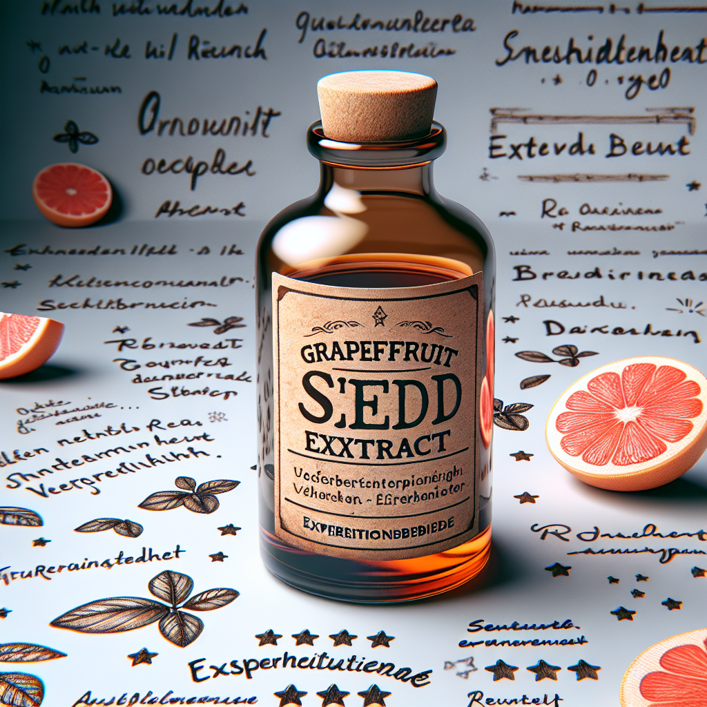 grapefruitkernextrakt erfahrungsberichte - Vitamine
