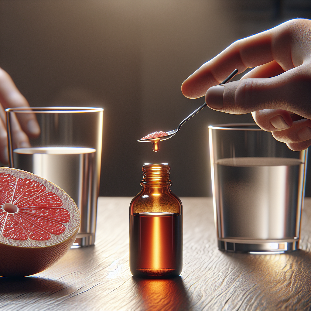 grapefruitkernextrakt wie einnehmen - Vitamine