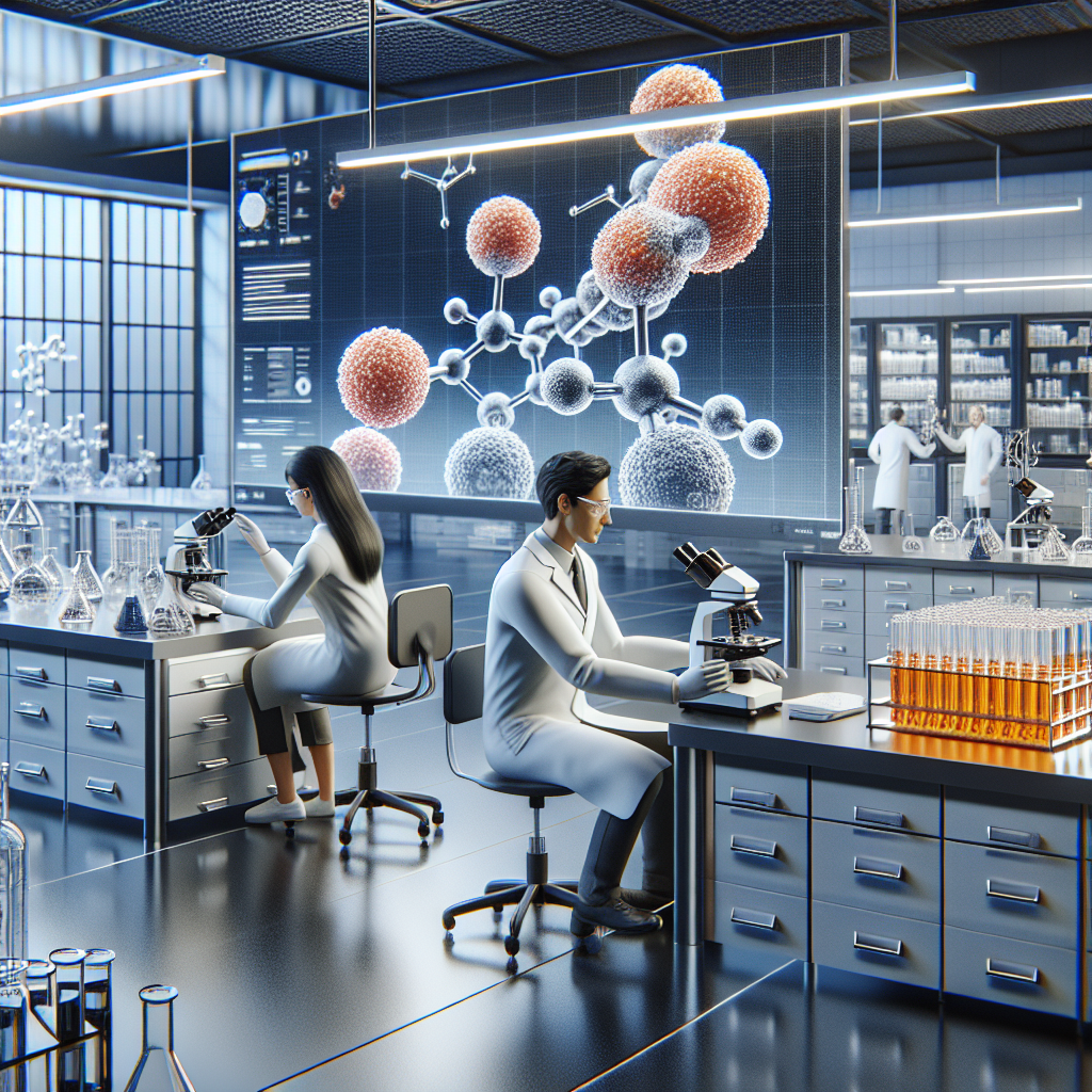 Liposomales Vitamin C im Labor