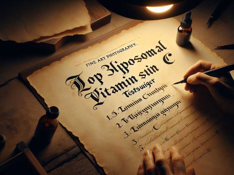 Liste der Top 3 liposomalen Vitamin C Testsieger