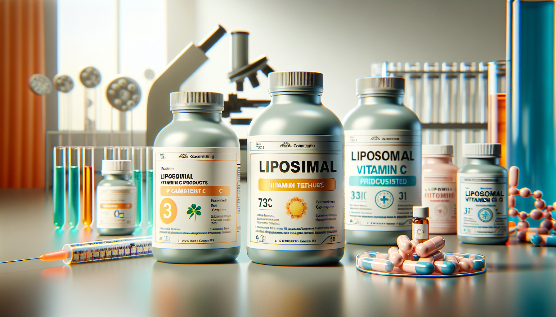 Die Top 3 der liposomalen Vitamin C-Produkte im Test