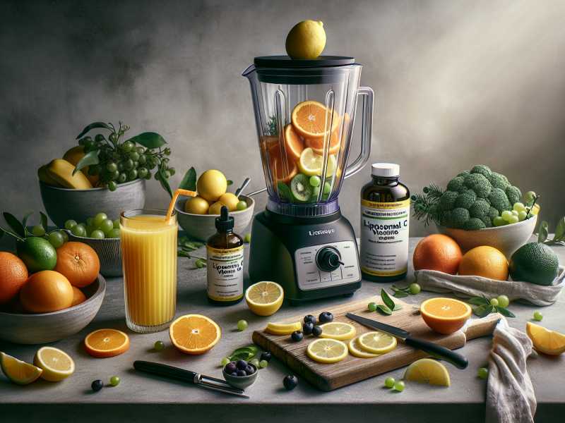 Rezept für einen liposomalen Vitamin C Smoothie