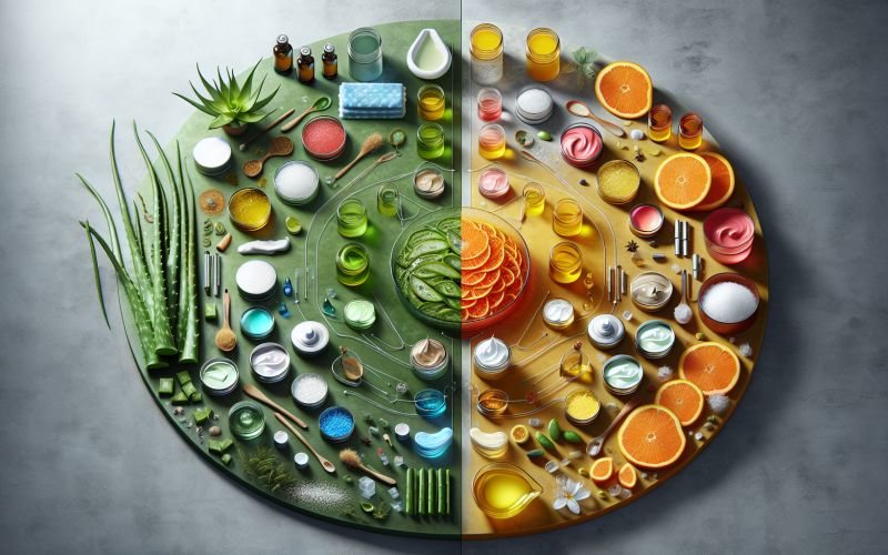 Kapitel 3: Natürliche vs. synthetische Hautpflege