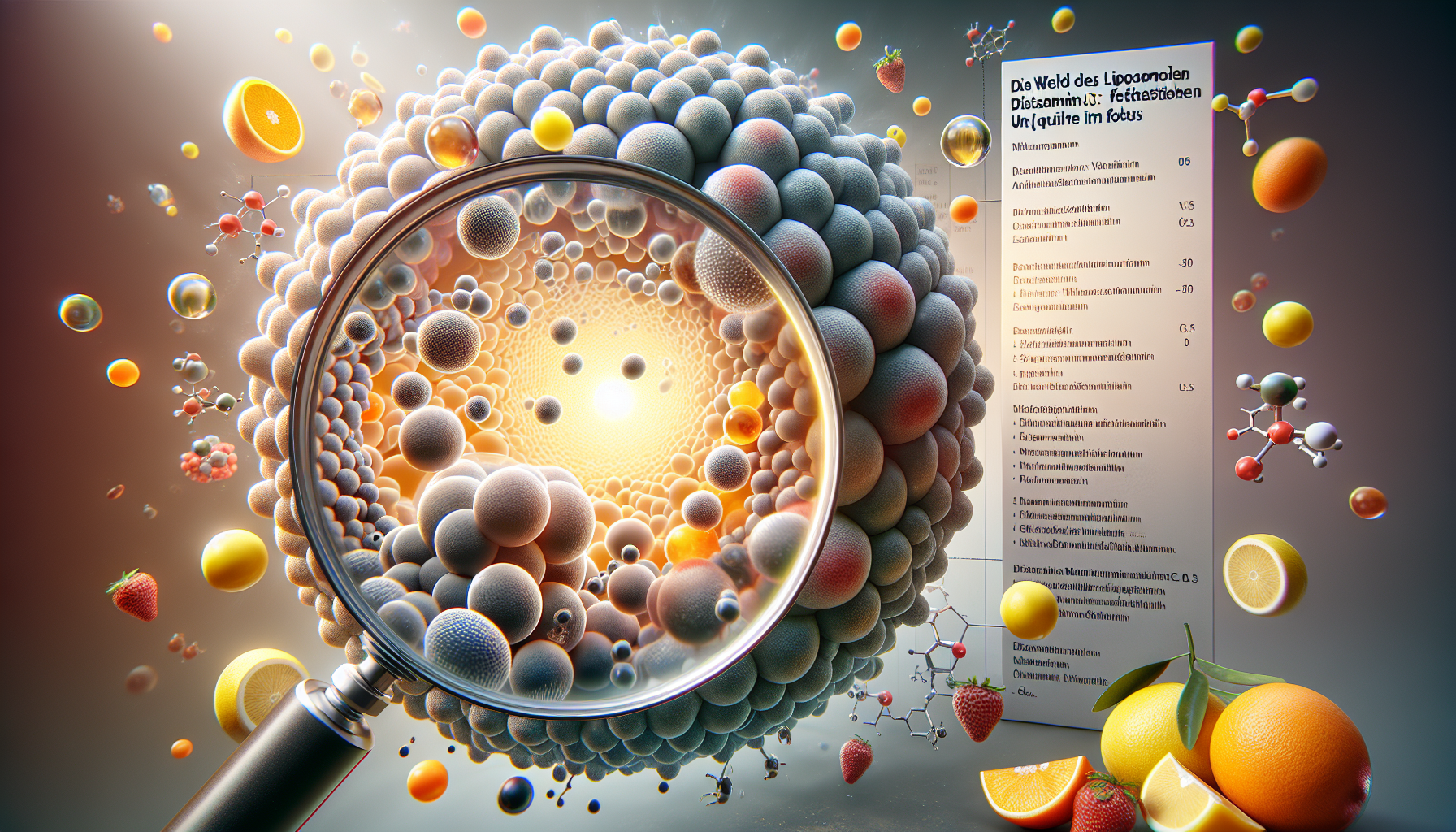 Die Welt des liposomalen Vitamin C: Definition und Qualität im Fokus
