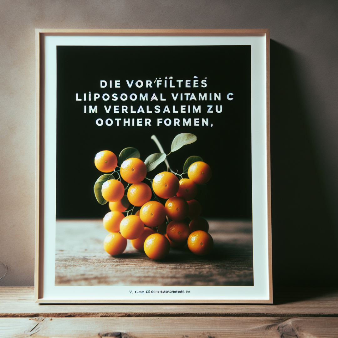 Die Vorteile von liposomalem Vitamin C im Vergleich zu anderen Formen