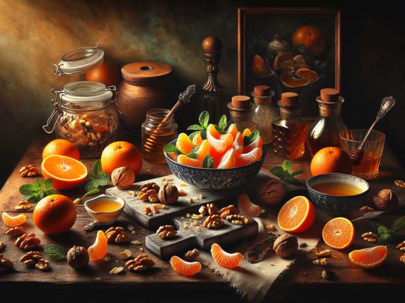 Rezept für Vitamin-C-reiche Orangensalat