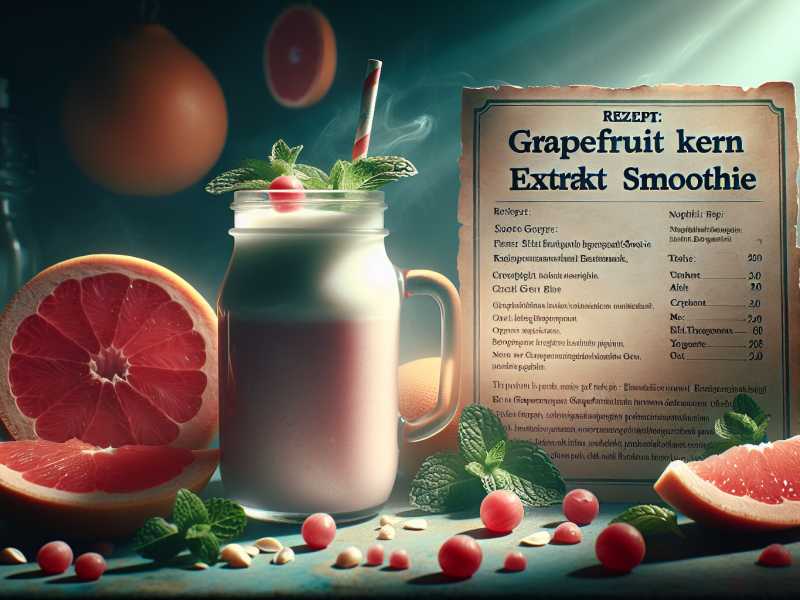 Rezept: Grapefruitkern Extrakt Smoothie