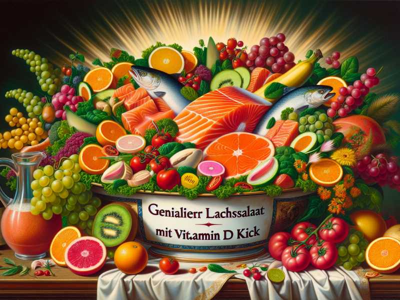 Genialer Lachssalat mit Vitamin D Kick