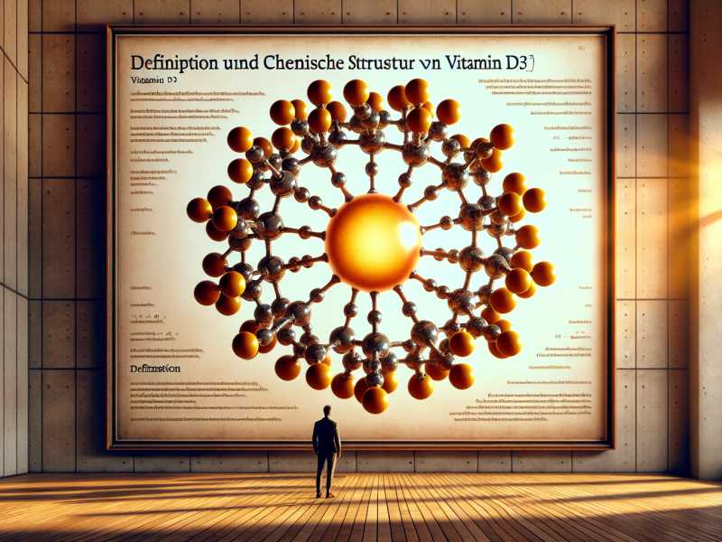 Definition und chemische Struktur von Vitamin D3