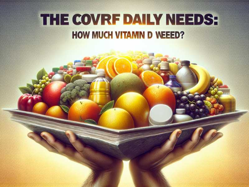 Deckung des täglichen Bedarfs: Wie viel Vitamin D brauchen wir?