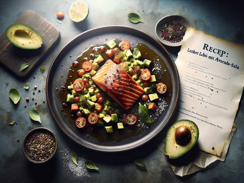 Rezept: Leckerer Lachs mit Avocado-Salsa