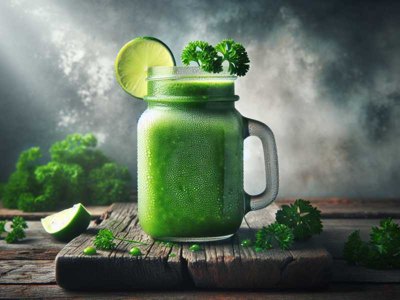 Frischer L-Ascorbinsäure-Smoothie