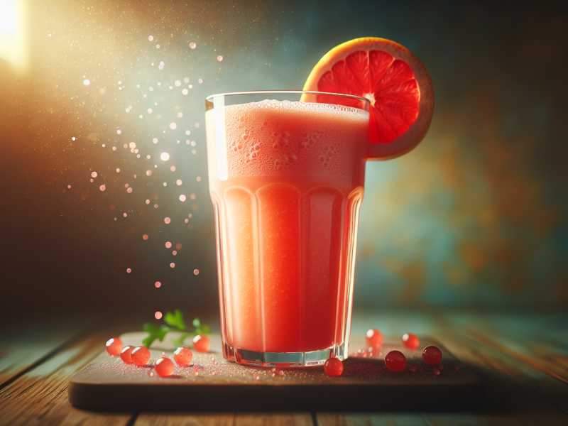 Erfrischender Grapefruitkern-Extrakt Smoothie