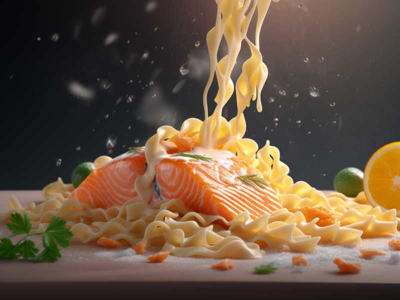 Leckere Lachs-Pasta mit Vitamin D Power!