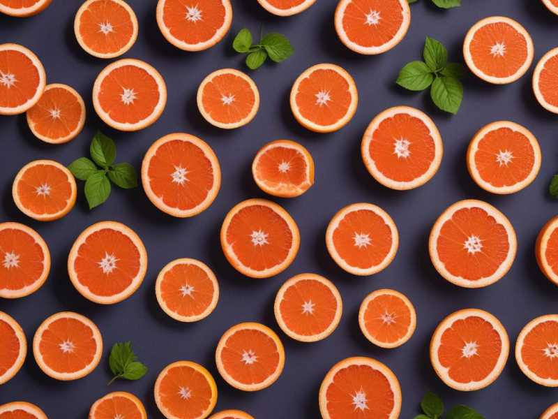 Erfrischender Grapefruitkernextrakt-Smoothie