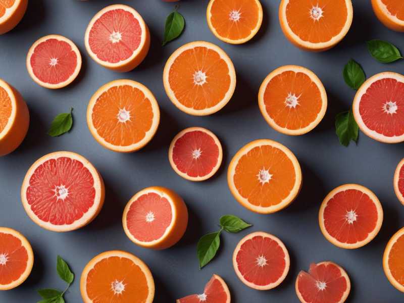 Fruchtiger Grapefruitkern-Detox-Smoothie
