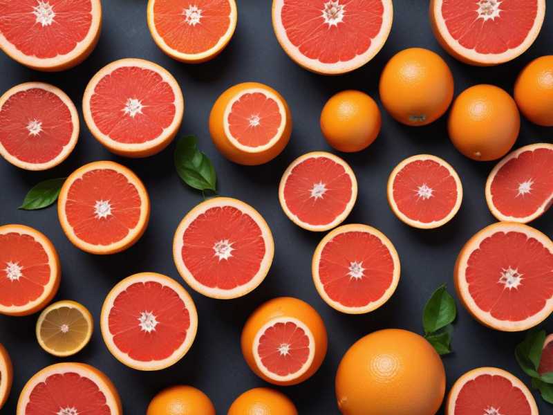 Erfrischender Grapefruitkernextrakt-Smoothie