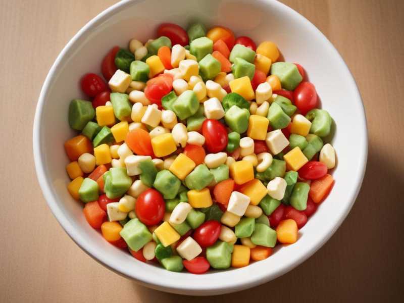Vitaminreiche Kichererbsensalat-Bowl mit dem gewissen Extra!