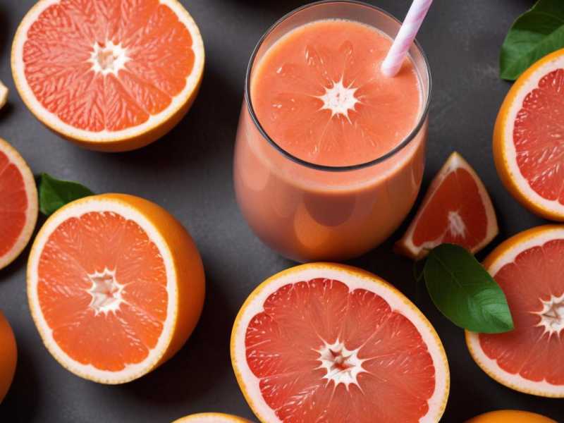 Fruchtiger Grapefruitkern-Smoothie